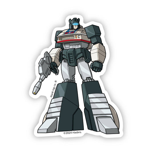 Transformers Waterproof Sticker - Jazz