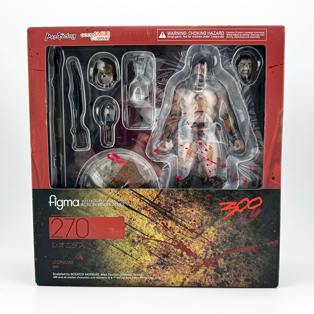 Figma 300 Leonidas Sealed Action Figure