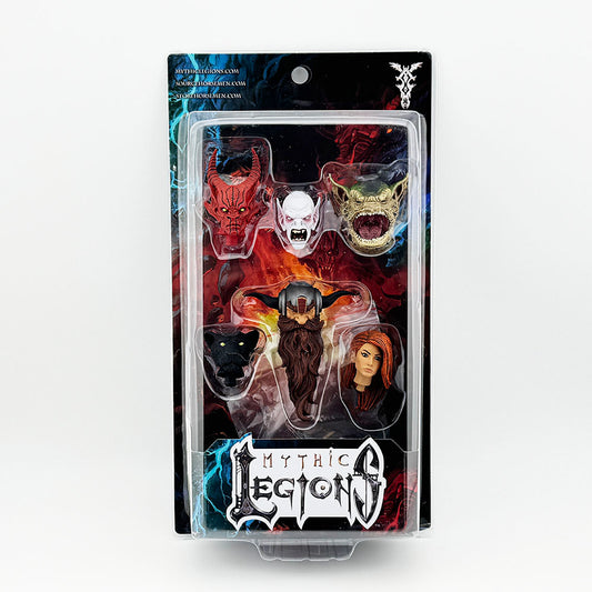 Mythic Legions All Star Trolls Heads Pack 1