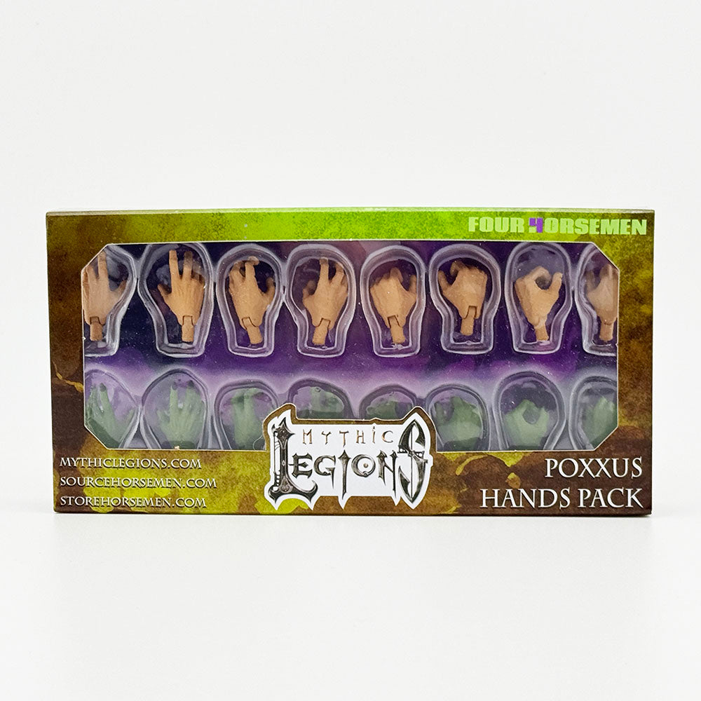 Mythic Legions Poxxus Hands Pack