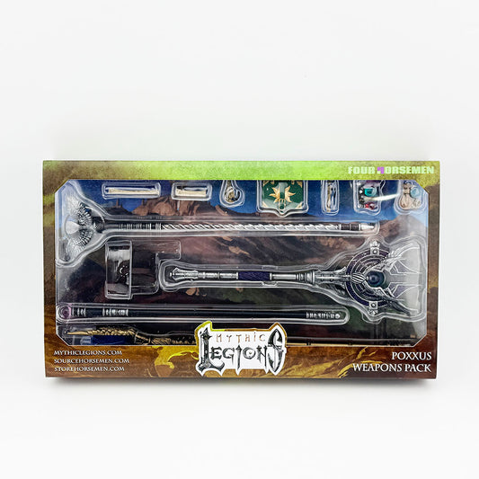 Mythic Legions Poxxus Weapons Pack