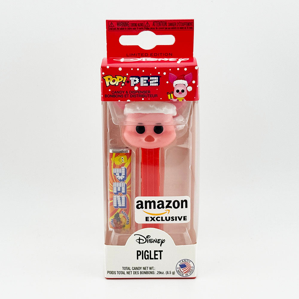 Disney Winnie the Pooh Funko Pop! PEZ Piglet Wearing Santa Hat
