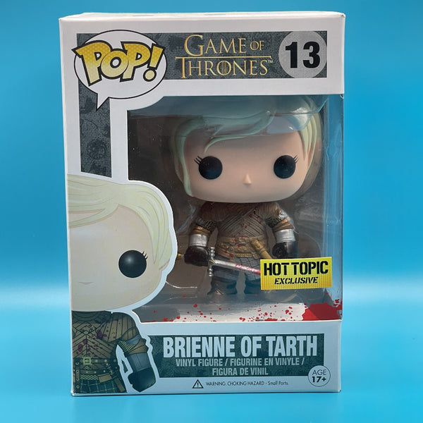 Funko Pop! Game of Thrones #13 Brienne of Tarth Bloody - Hot Topic Exclusive