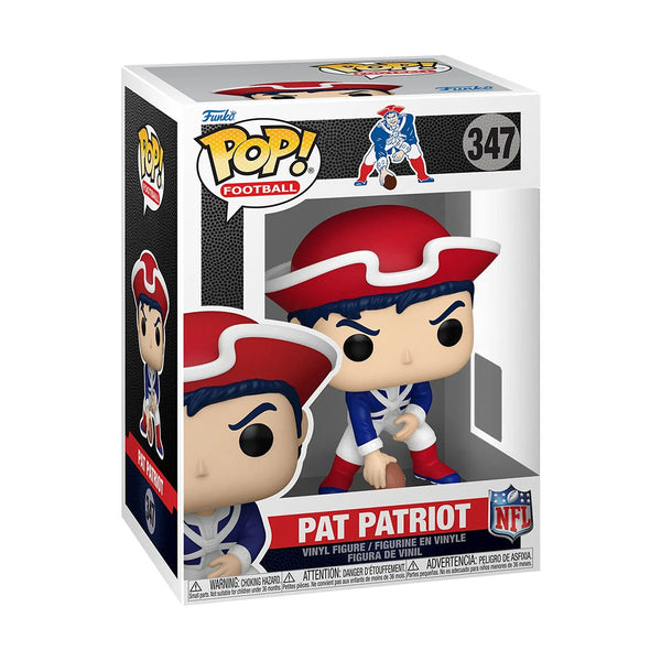 NFL Mascots Throwbacks Patriots Pat Patriot Funko Pop! Vinyl Figure #347
