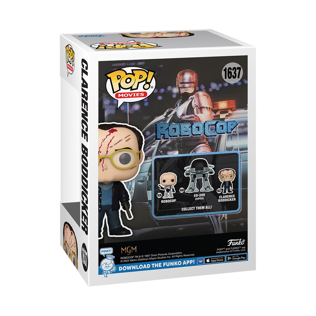 RoboCop Clarence Boddicker Funko Pop! Vinyl Figure #1637
