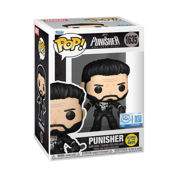 Marvel The Punisher: One Last Kill Glow-in-the-Dark Funko Pop! Vinyl Figure - Entertainment Earth Exclusive