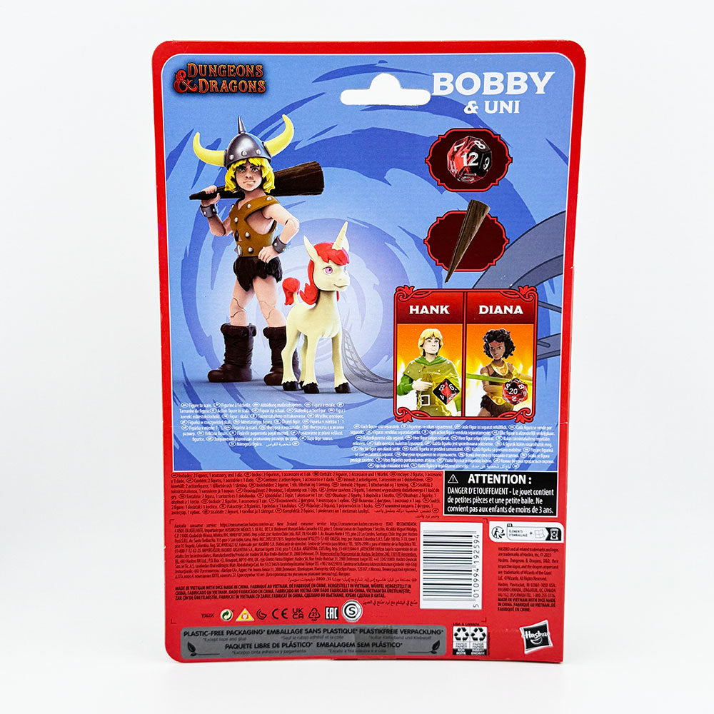 Hasbro Dungeons & Dragons Bobby & Uni Action Figure