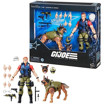 Hasbro G.I. Joe Classified Series Christopher "Law" Lavigne & Order 6-Inch Action Figure