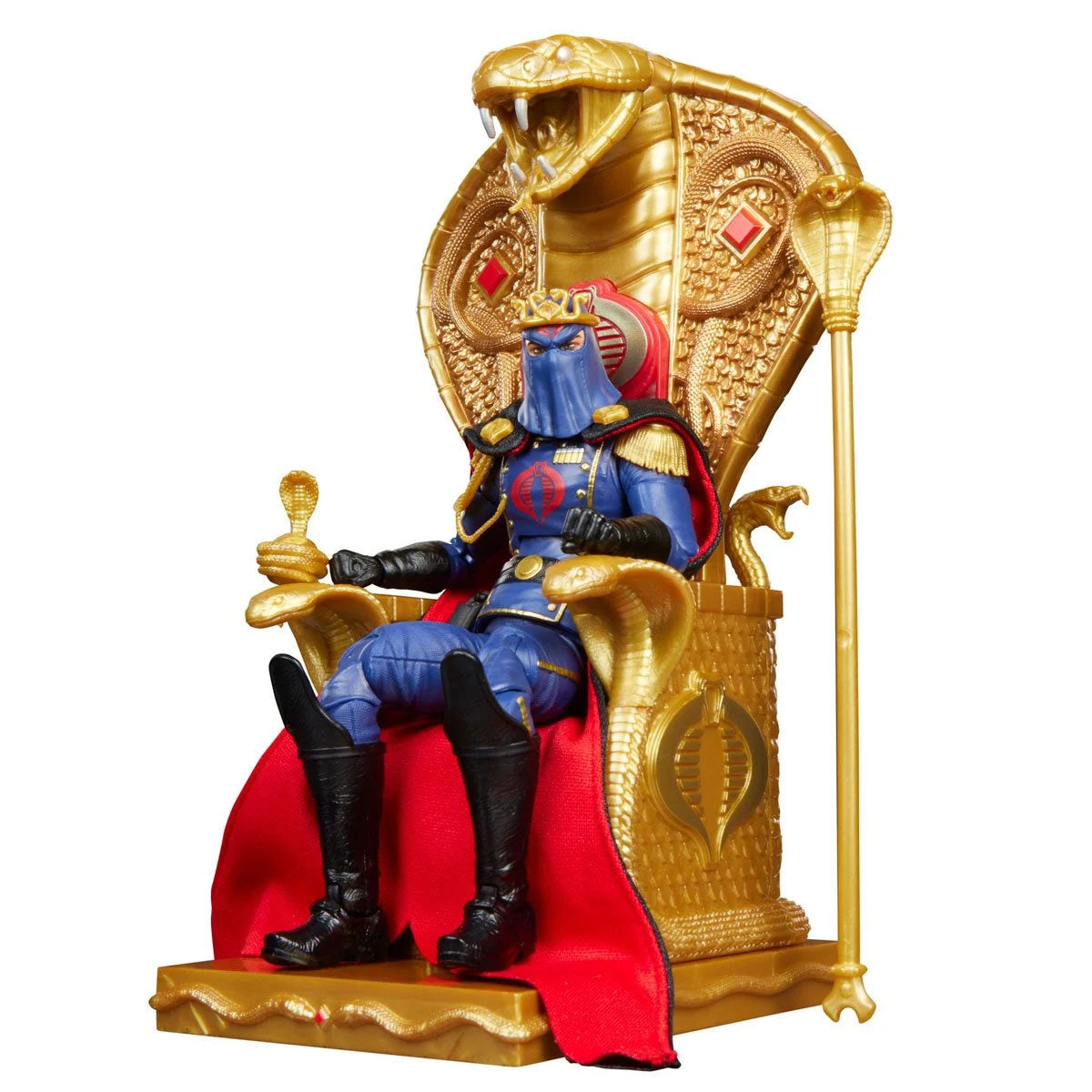 Hasbro G.I. Joe Classified Series Cobra Commander Dress Uniform with Throne 6-Inch Action Figure