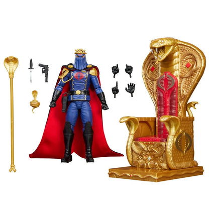 Hasbro G.I. Joe Classified Series Cobra Commander Dress Uniform with Throne 6-Inch Action Figure