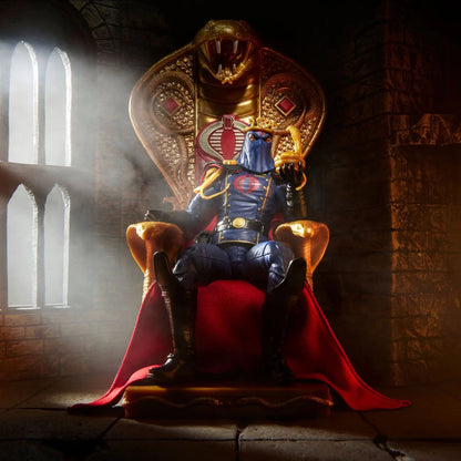Hasbro G.I. Joe Classified Series Cobra Commander Dress Uniform with Throne 6-Inch Action Figure