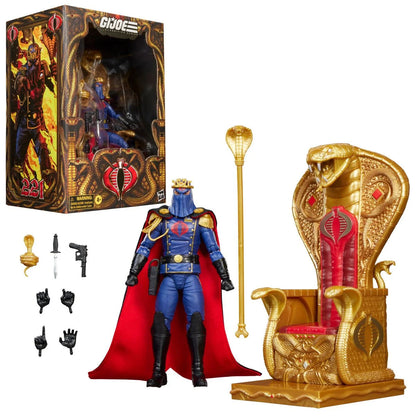 Hasbro G.I. Joe Classified Series Cobra Commander Dress Uniform with Throne 6-Inch Action Figure