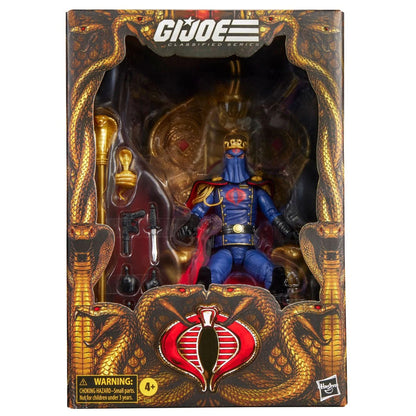 Hasbro G.I. Joe Classified Series Cobra Commander Dress Uniform with Throne 6-Inch Action Figure