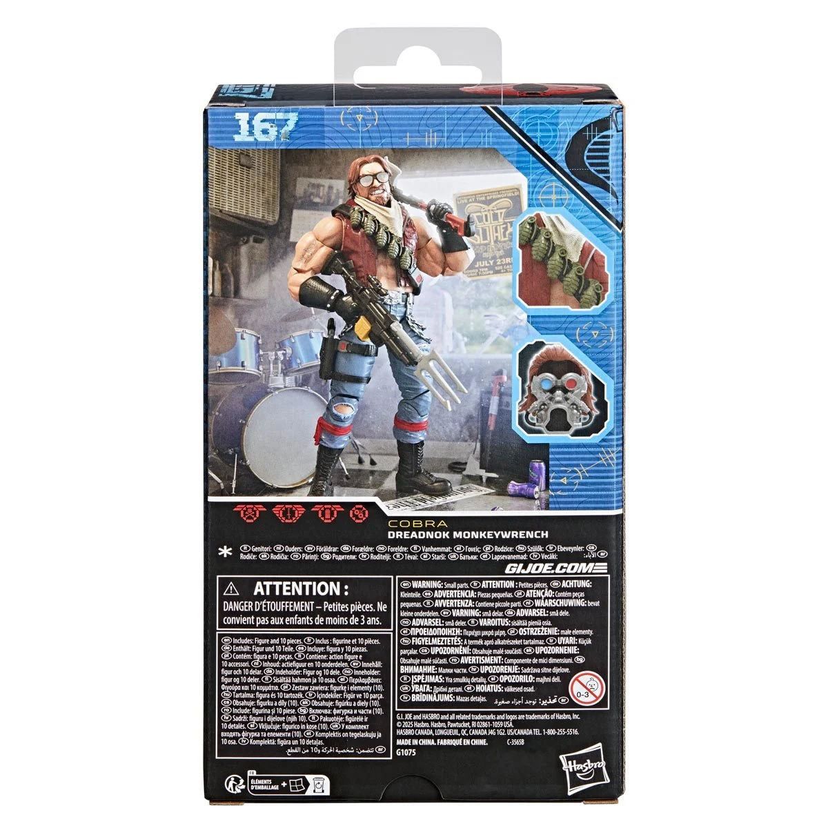 Hasbro G.I. Joe Classified Series Monkeywrench 6-Inch Action Figure