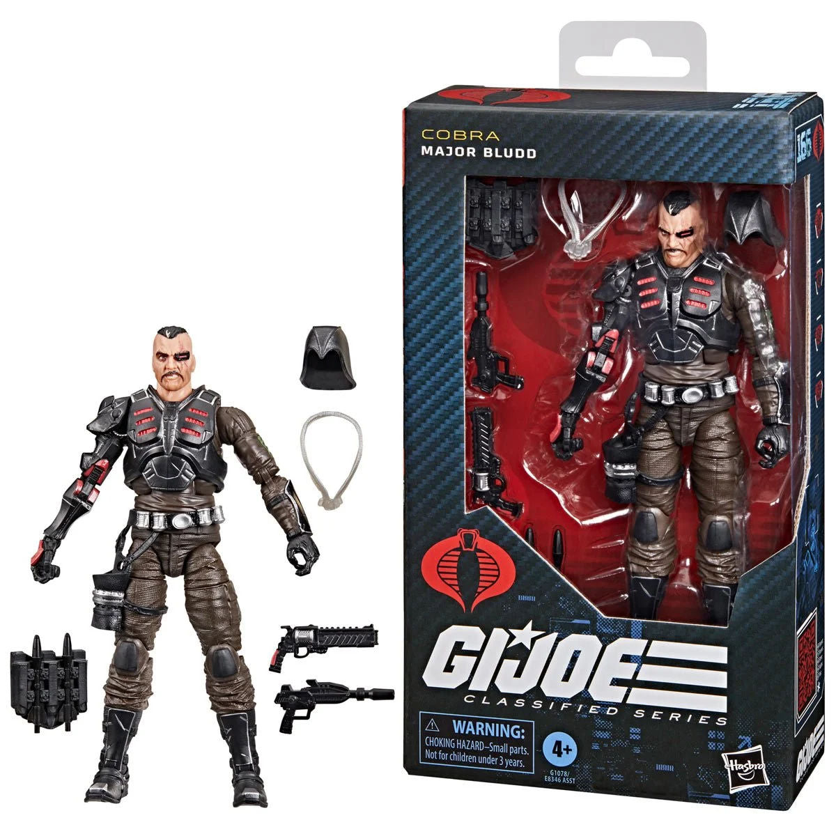 Hasbro G.I. Joe Classified Series Major Bluud 6-Inch Action Figure
