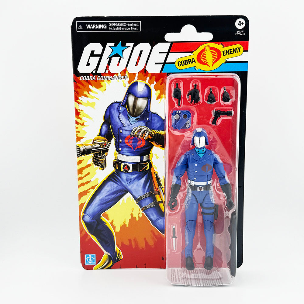 Hasbro G.I. Joe Classified Series Cobra Commander Retro Carded Action Figure