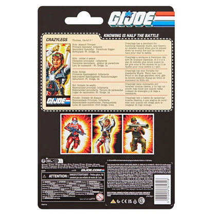 Hasbro G.I. Joe Classified Series David Crazylegs Thomas Retro Carded Action Figure