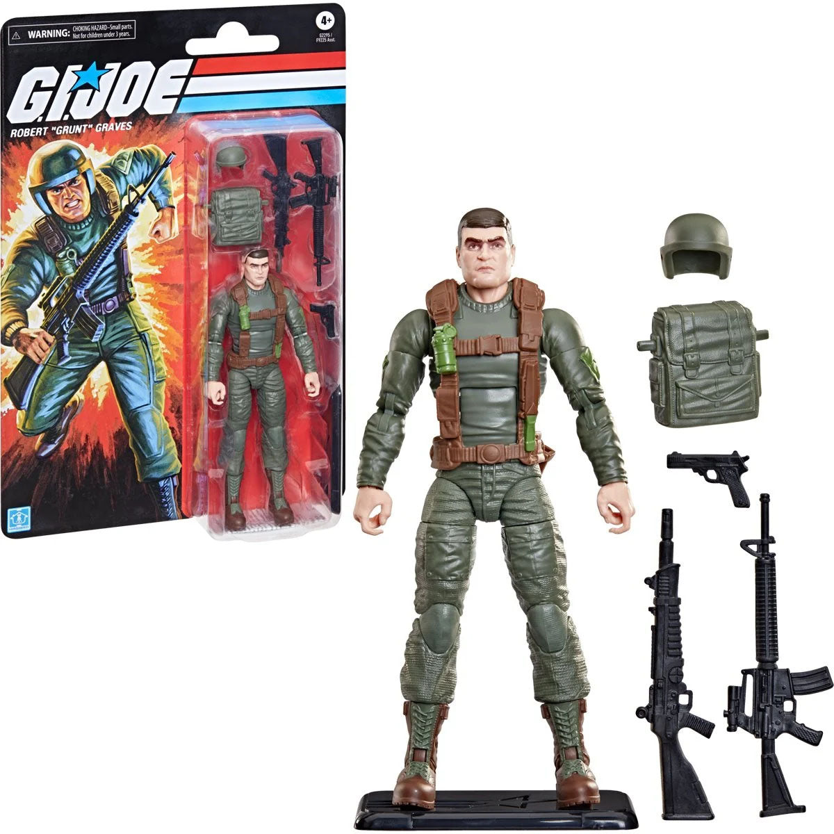 Hasbro G.I. Joe Classified Series Robert Grunt Graves Retro Carded Action Figure