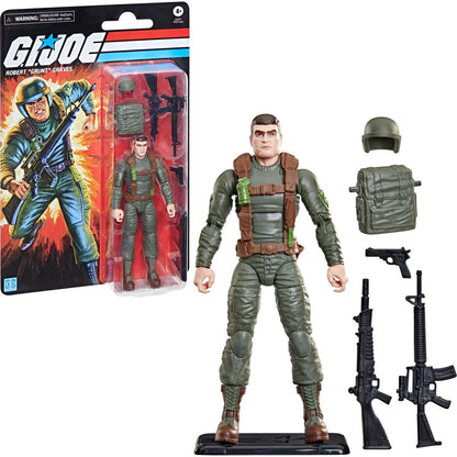 Hasbro G.I. Joe Classified Series Robert Grunt Graves Retro Carded Action Figure