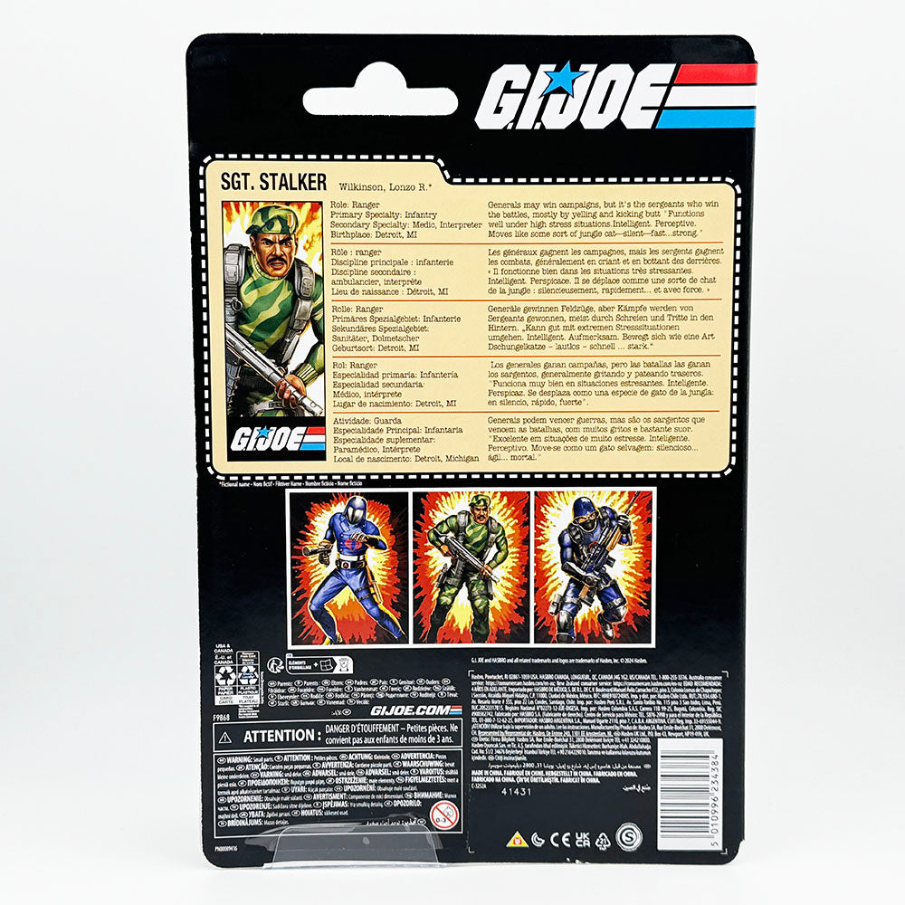 Hasbro G.I. Joe Classified Series Stalker Retro Carded Action Figure