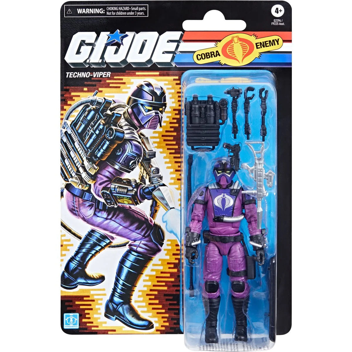 Hasbro G.I. Joe Classified Series Techno-Viper Retro Carded Action Figure