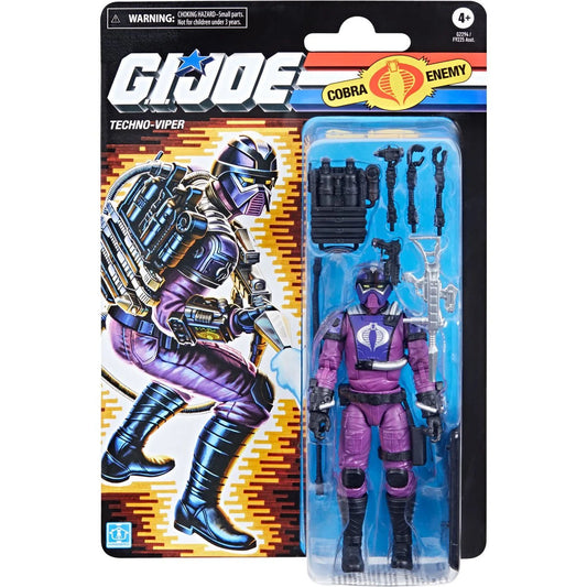 Hasbro G.I. Joe Classified Series Techno-Viper Retro Carded Action Figure