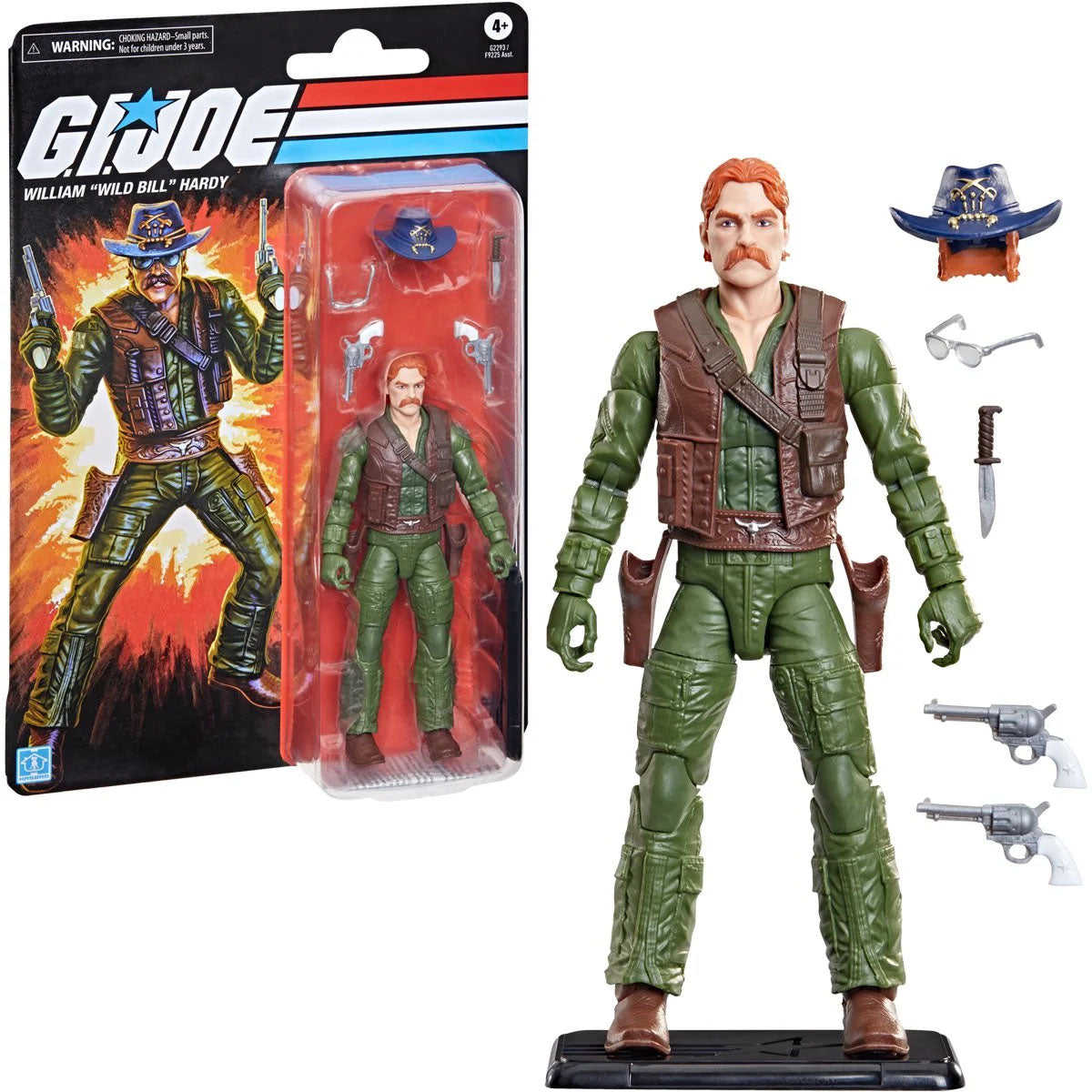 Hasbro G.I. Joe Classified Series Wild Bill Retro Carded Action Figure
