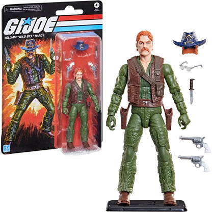 Hasbro G.I. Joe Classified Series Wild Bill Retro Carded Action Figure