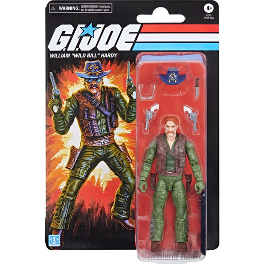 Hasbro G.I. Joe Classified Series Wild Bill Retro Carded Action Figure