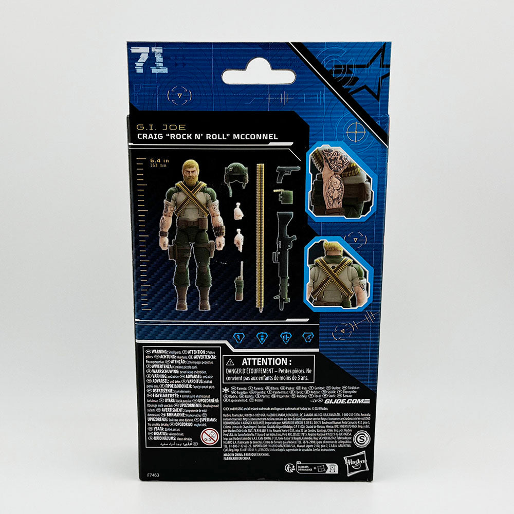 Hasbro G.I. Joe Classified Series Rock N' Roll #71 MISB
