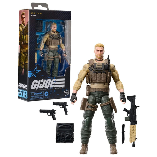 Hasbro G.I. Joe Classified Series Duke 208 6-Inch Action Figure