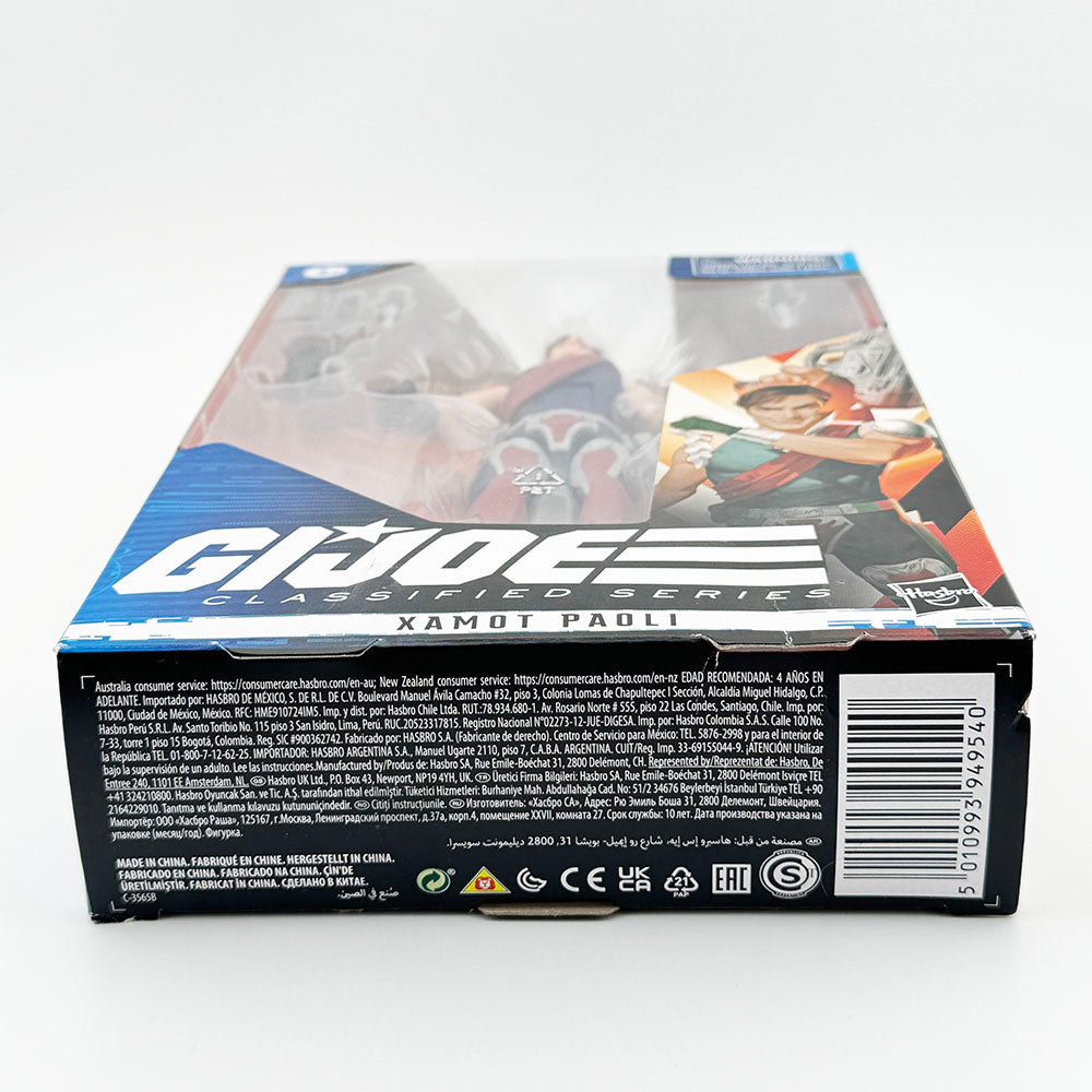 Hasbro G.I. Joe Classified Series Xamot Paoli #45 MISB