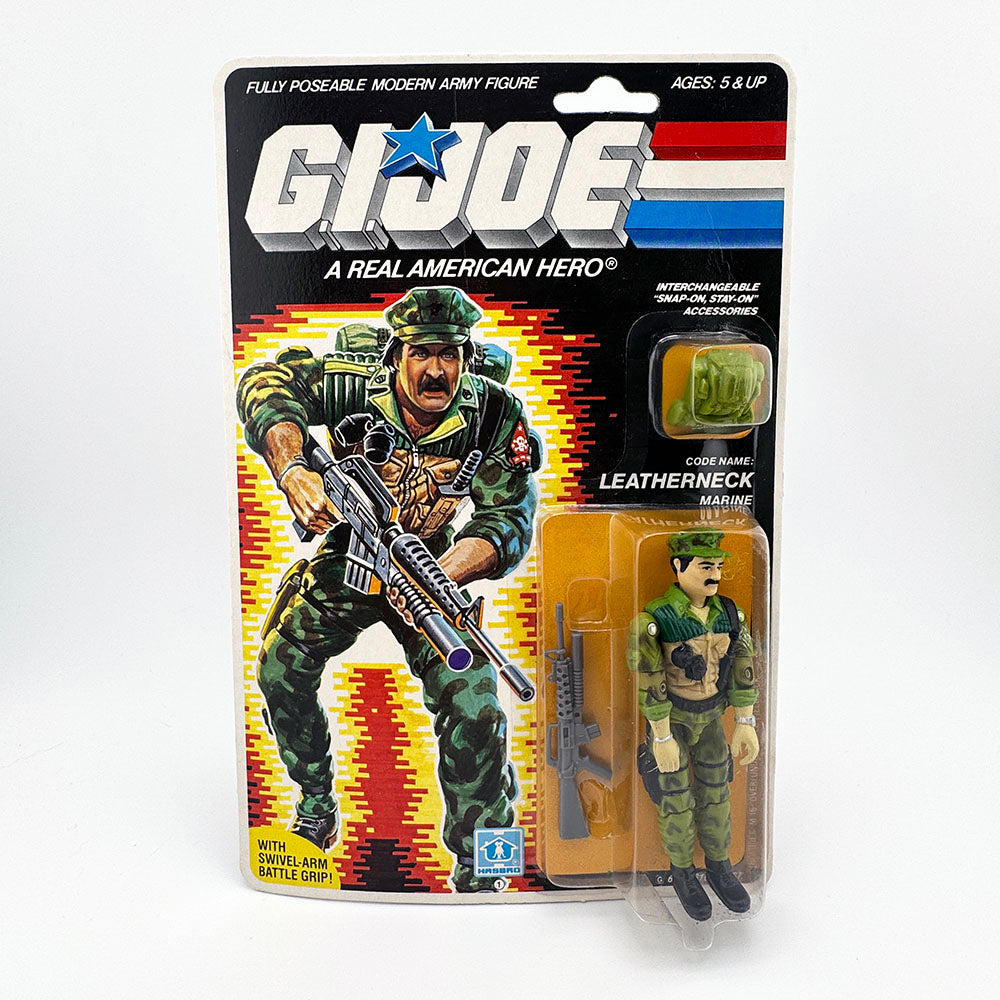 Vintage G.I. Joe Leatherneck Marine Carded Action Figure