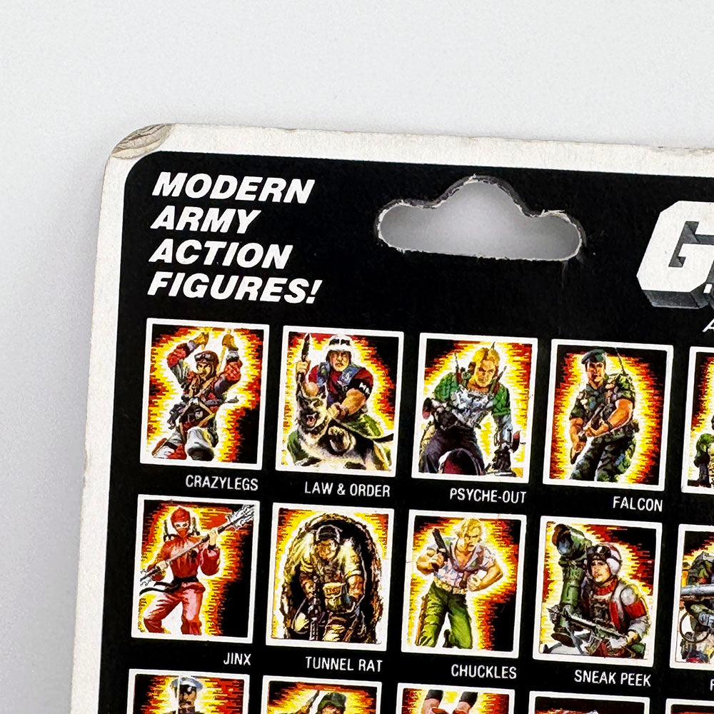 Vintage G.I. Joe Monkeywrench Dreadnok Carded Action Figure