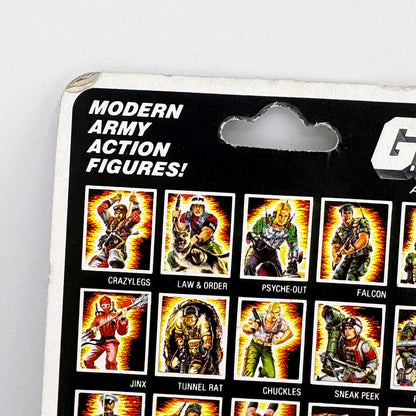 Vintage G.I. Joe Monkeywrench Dreadnok Carded Action Figure