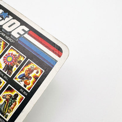 Vintage G.I. Joe Monkeywrench Dreadnok Carded Action Figure