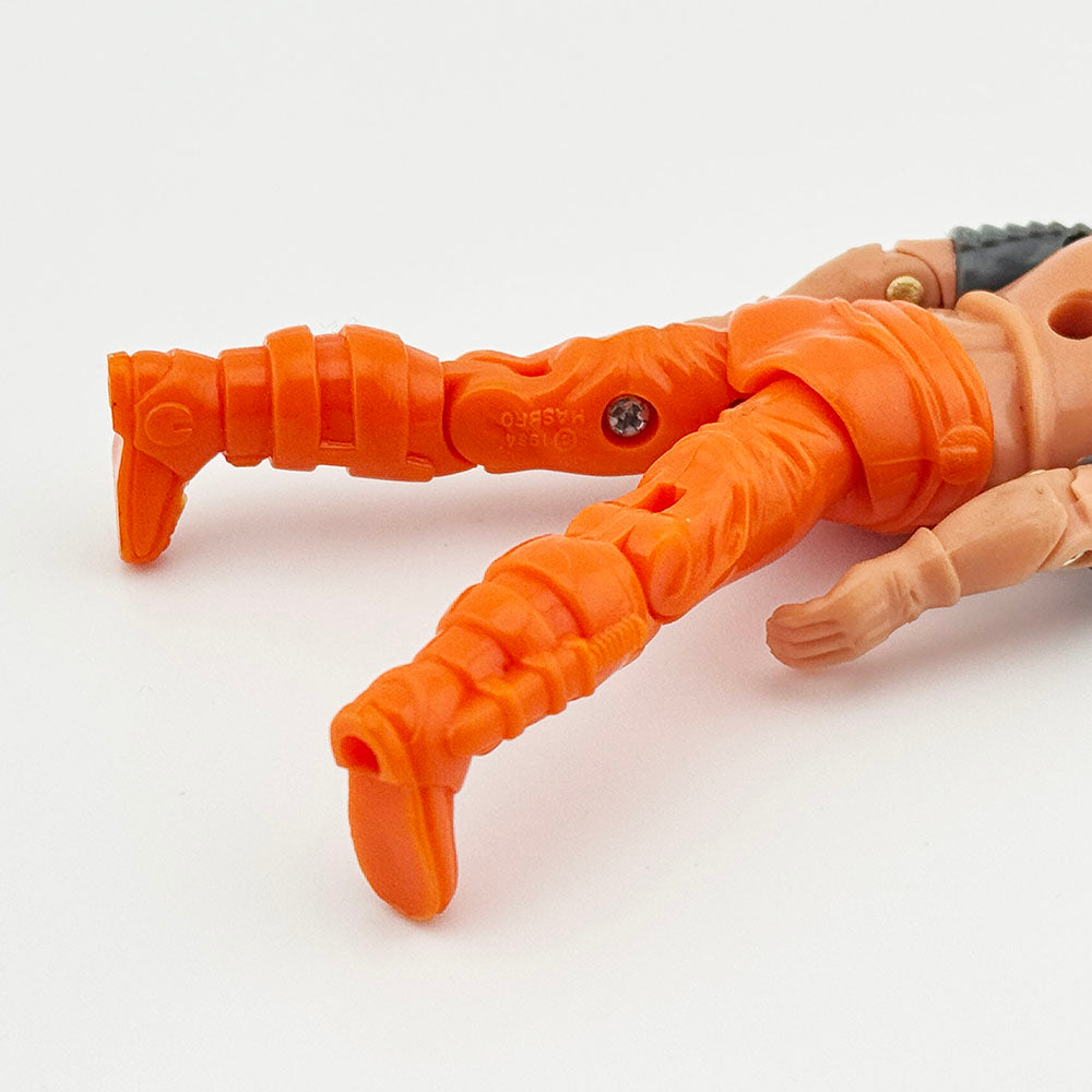 Two G.I. Joe Zartan Unpainted Preproduction Prototype figures 2004