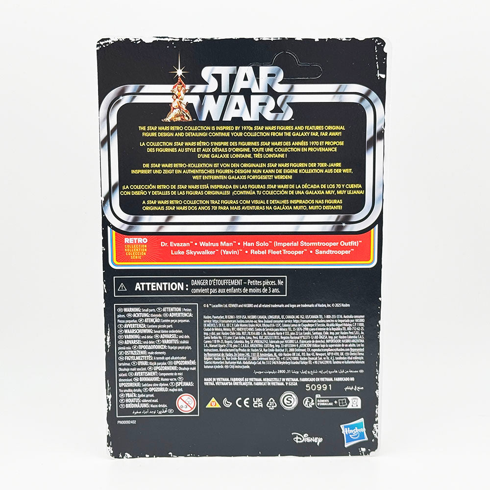Hasbro Kenner Star Wars Han Solo Imperial Stormtrooper Outfit Retro Collection Action Figure