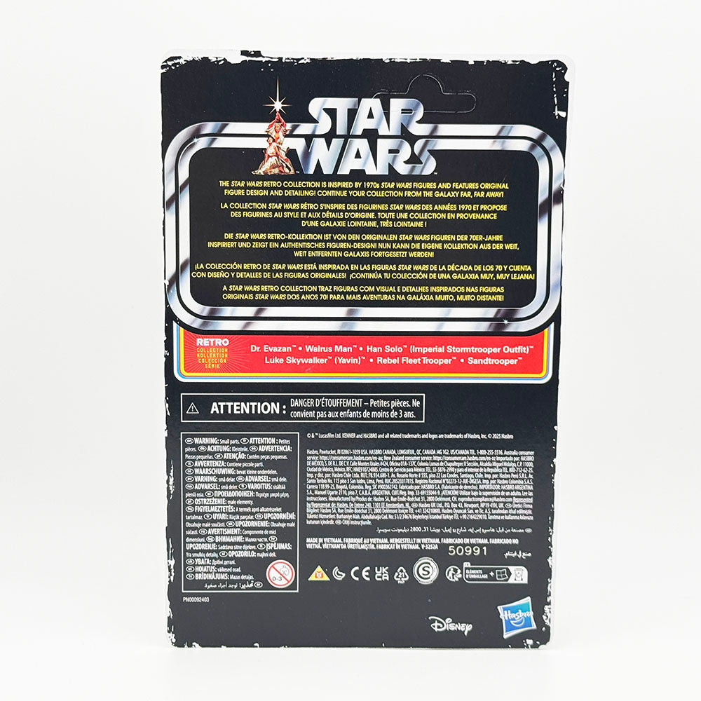 Hasbro Kenner Star Wars Luke Skywalker Yavin Retro Collection Action Figure
