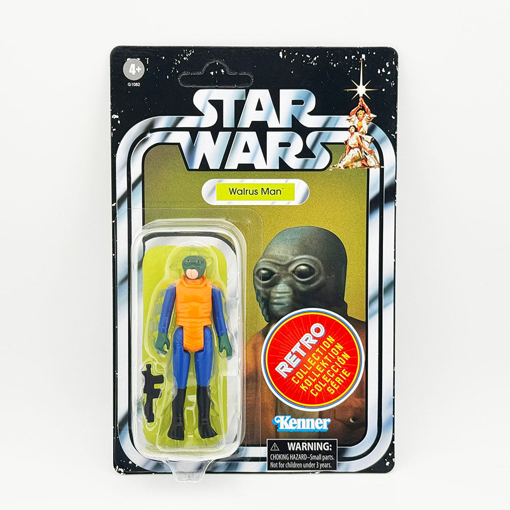 Hasbro Kenner Star Wars Walrus Man Retro Collection Action Figure