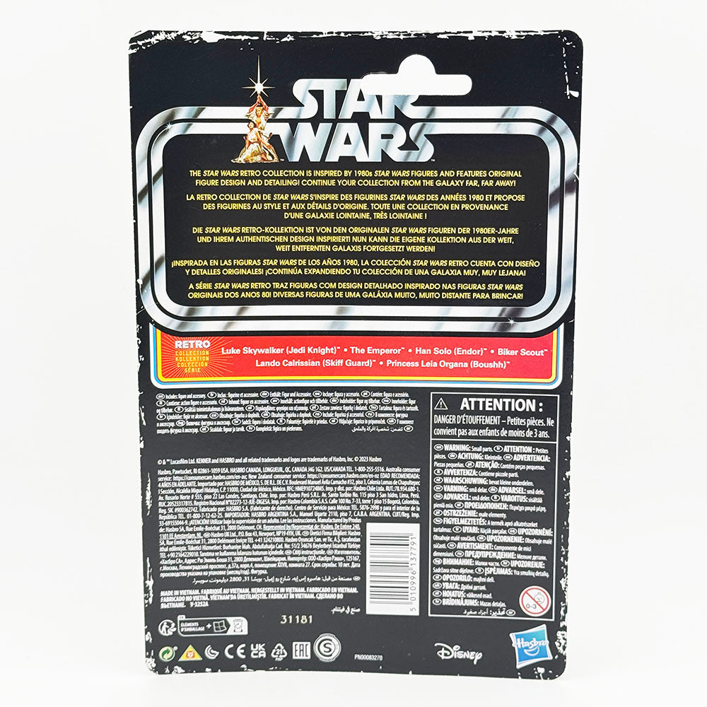 Hasbro Kenner Star Wars Return of the Jedi Han Solo Endor Retro Collection Action Figure