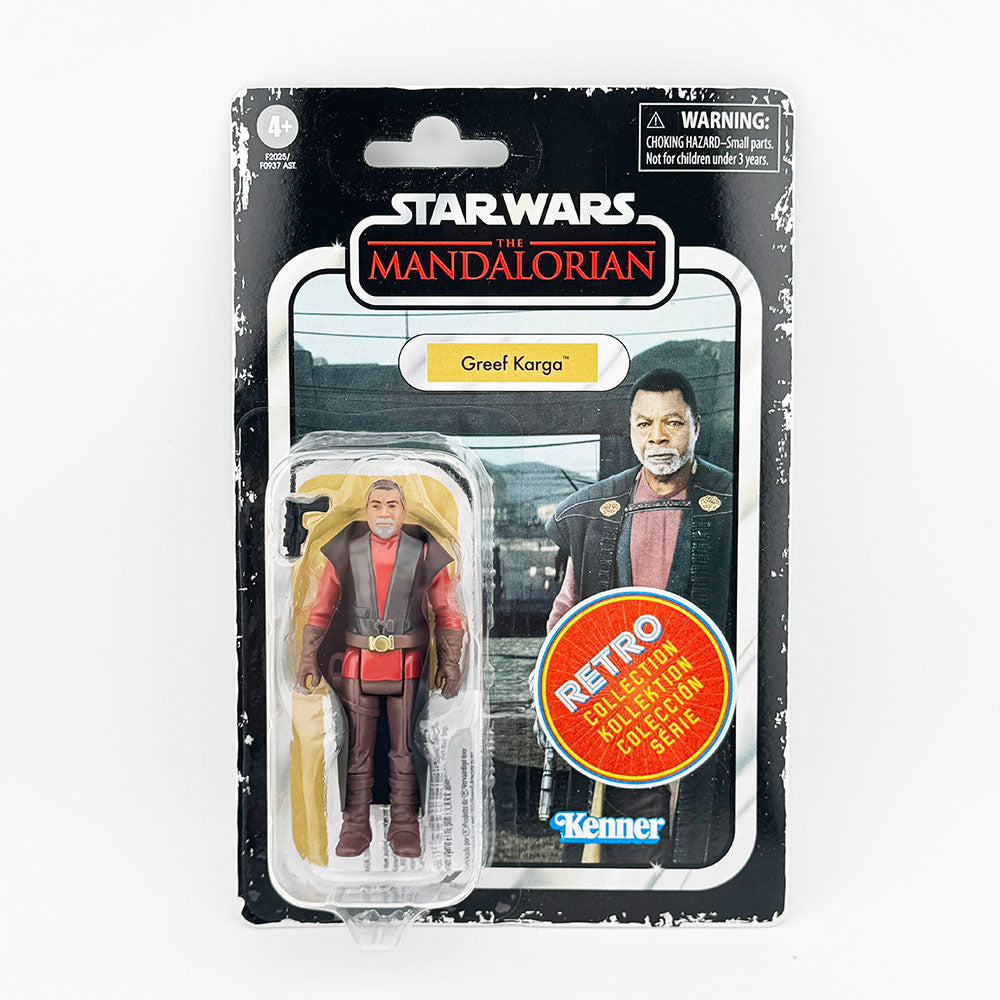 Hasbro Kenner Star Wars The Mandalorian Greef Karga Retro Collection Action Figure