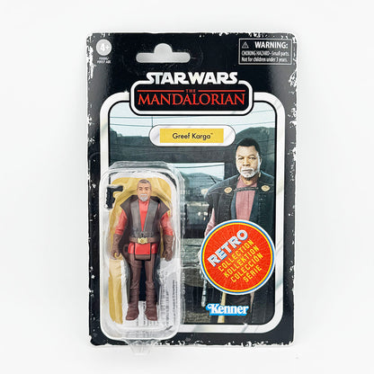 Hasbro Kenner Star Wars The Mandalorian Greef Karga Retro Collection Action Figure