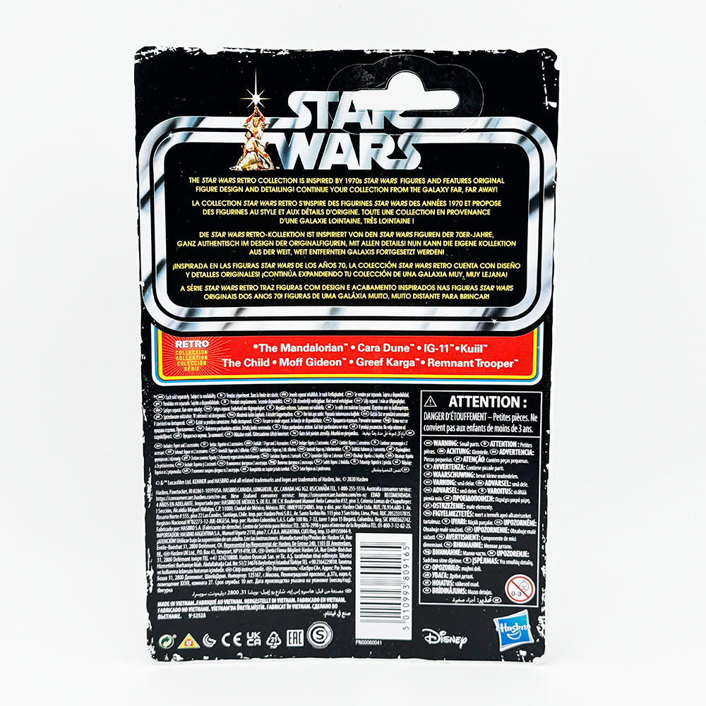 Hasbro Kenner Star Wars The Mandalorian Moff Gideon Retro Collection Action Figure