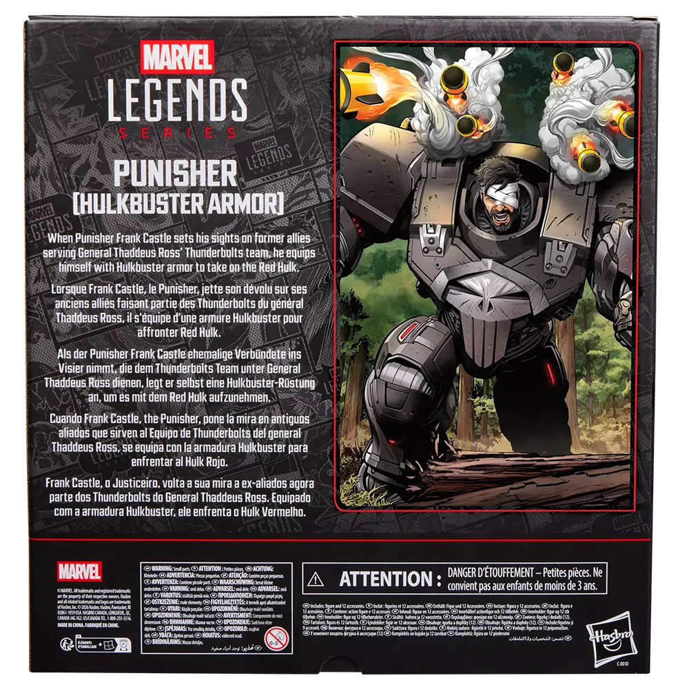 Hasbro Marvel Legends Punisher Hulkbuster Armor 6-Inch Action Figure