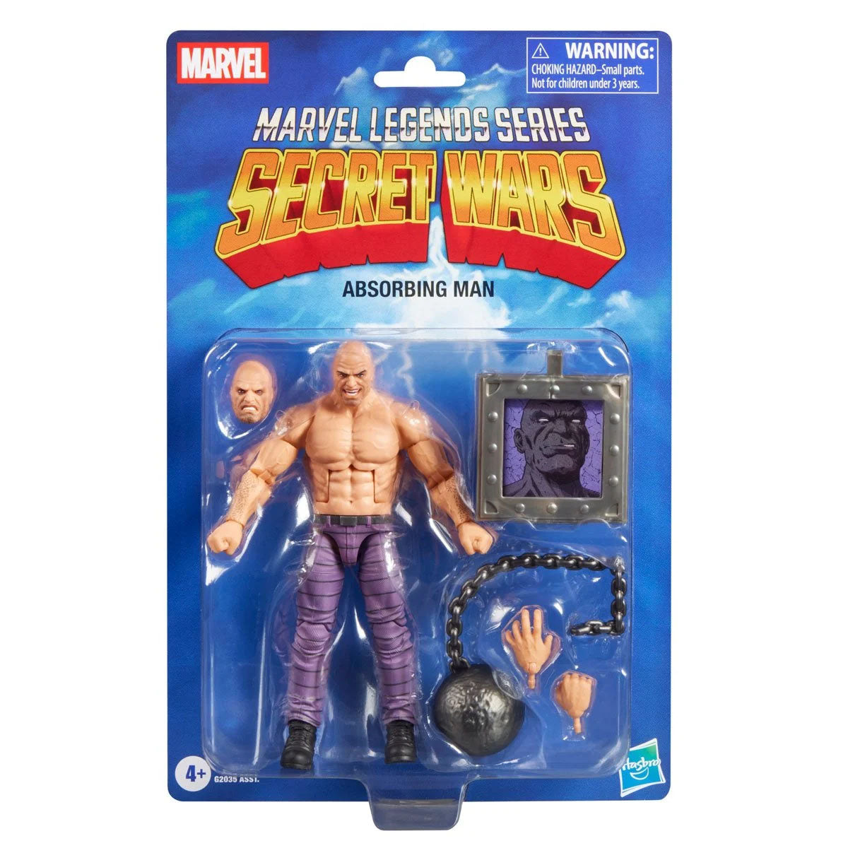 Marvel Legends Secret Wars Absorbing Man Retro Carded Action Figure