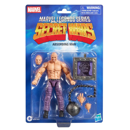 Marvel Legends Secret Wars Absorbing Man Retro Carded Action Figure