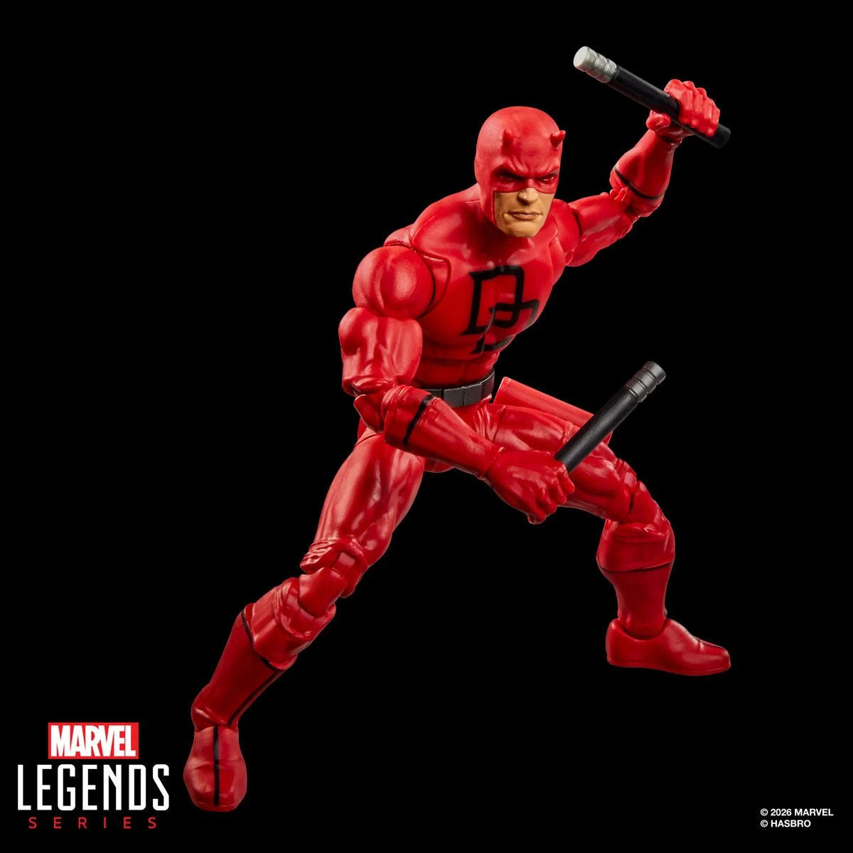 Marvel Legends Secret Wars Daredevil Retro Carded Action Figure