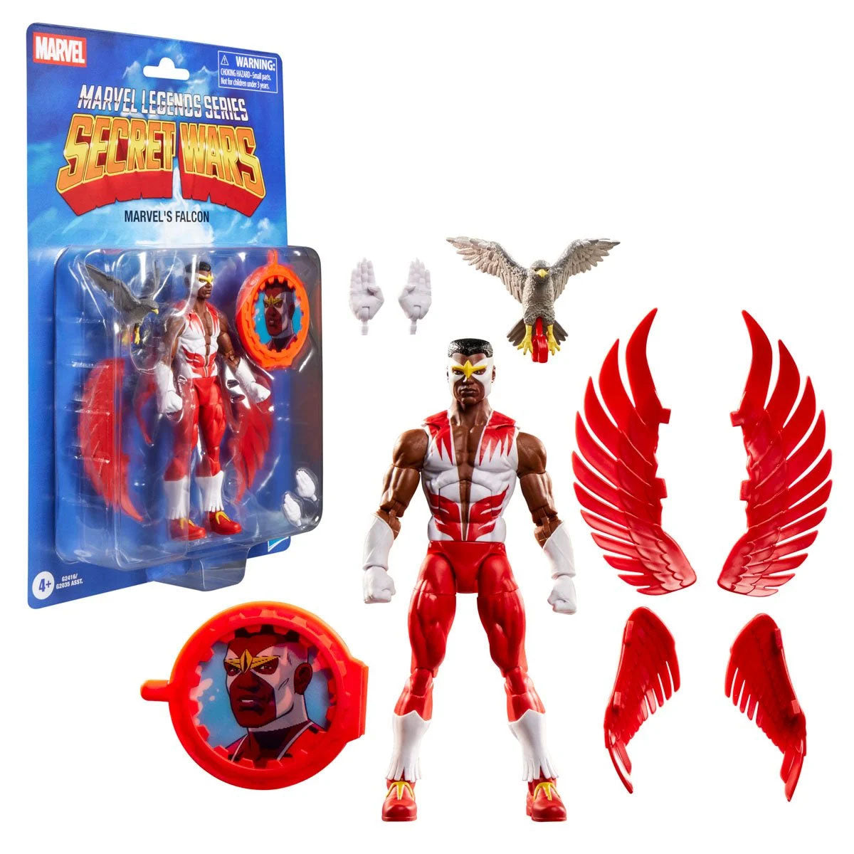 Marvel Legends Secret Wars Falcon Retro Carded Action Figure