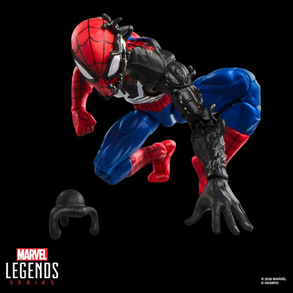 Marvel Legends Secret Wars Spider-Man Alien Costume Retro Carded Action Figure